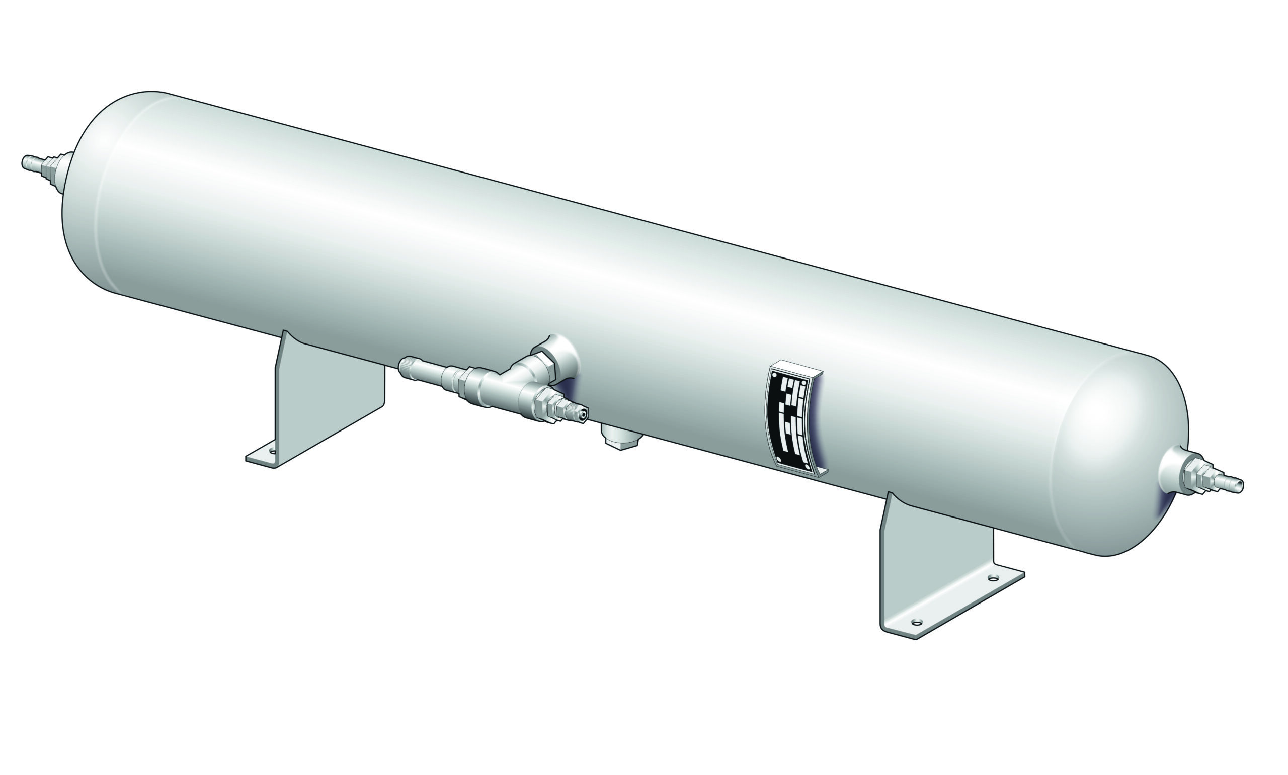 Буферный резервуар для МГС Gas Buffer Tank